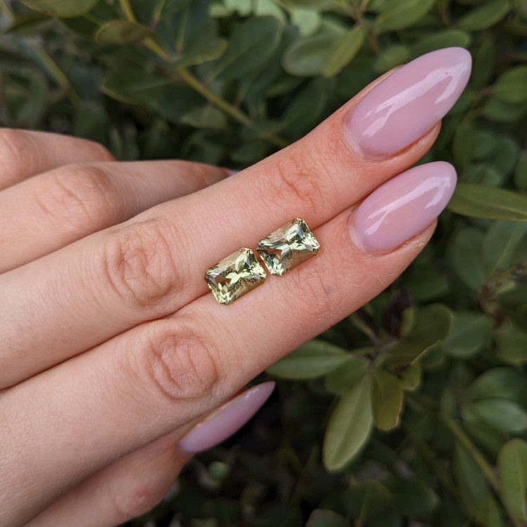 4.87 Ct.Tw. Beryl Pair from South Africa