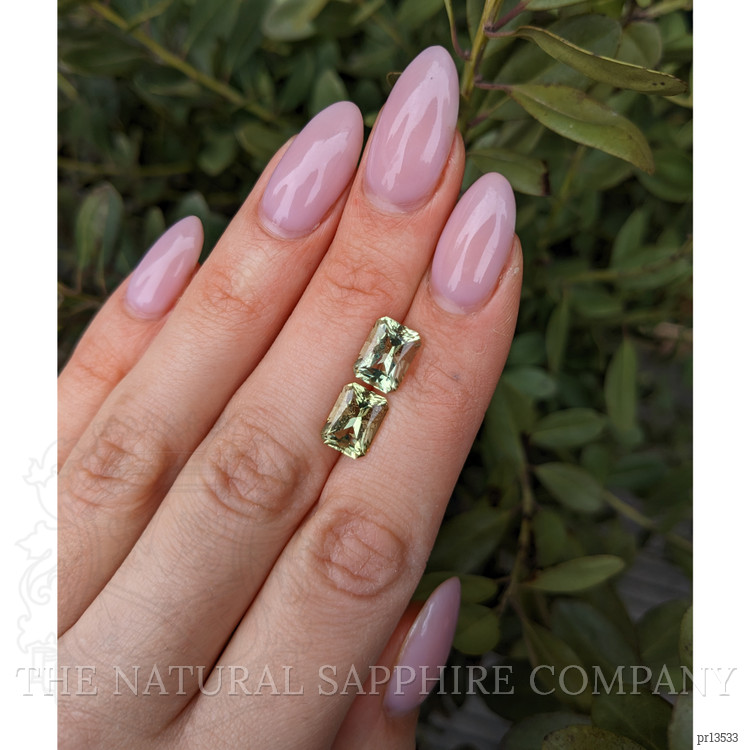 4.87 Ct.Tw. Beryl Pair from South Africa