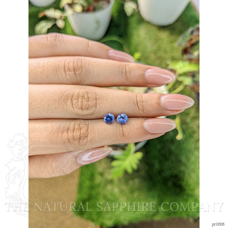 1.12 Ct.Tw. Tanzanite Pair from Tanzania