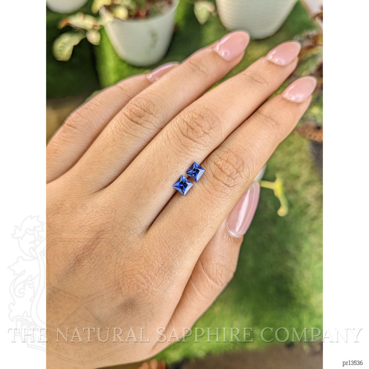 1.01 Ct.Tw. Tanzanite Pair from Tanzania