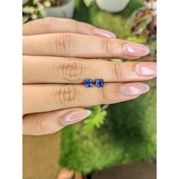 1.01 Ct.Tw. Tanzanite Pair from Tanzania