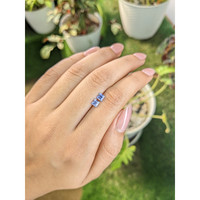 0.74 Ct.Tw.Total Carat Weight Tanzanite Pair from Tanzania Life Style