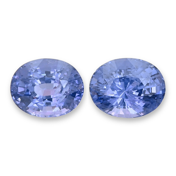 6.13 Ct.Tw. Cobalt Spinel Pair from Ceylon (Sri Lanka)