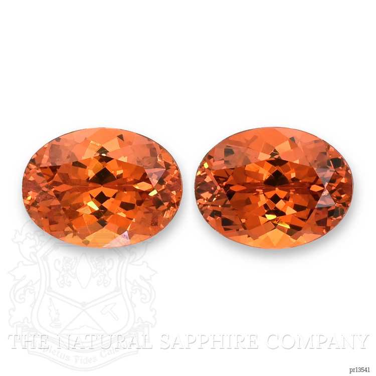 4.03 Ct.Tw. Spessartite Garnet Pair from Ceylon (Sri Lanka)