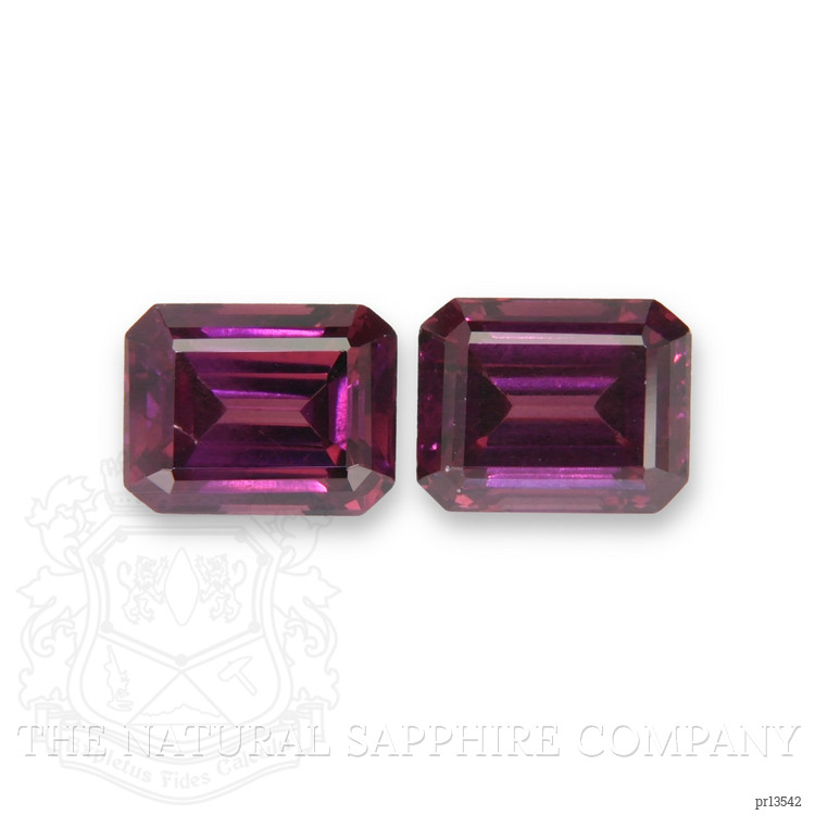 6.80 Ct.Tw. Rubellite Tourmaline Pair from Brazil
