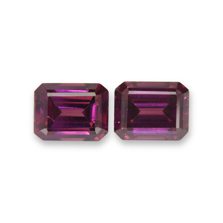 6.80 Ct.Tw. Rubellite Tourmaline Pair from Brazil