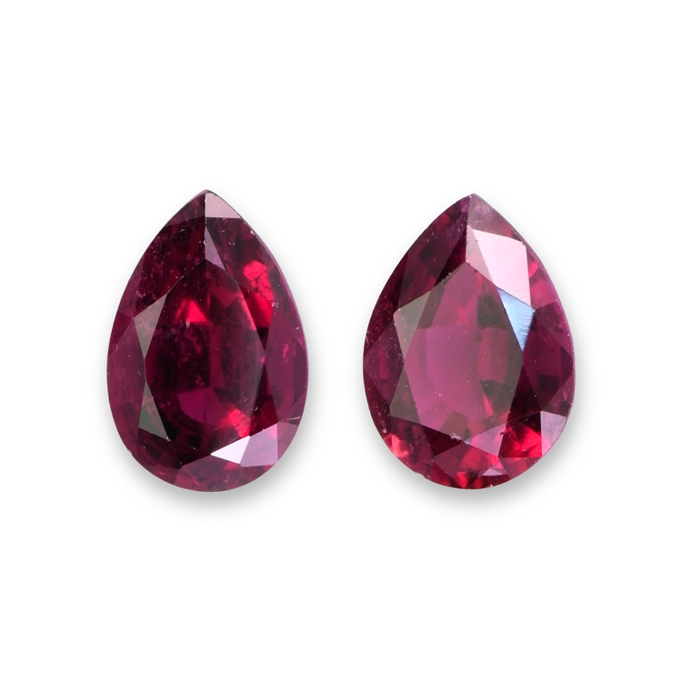 5.38 Ct.Tw. Rubellite Tourmaline Pair from Brazil