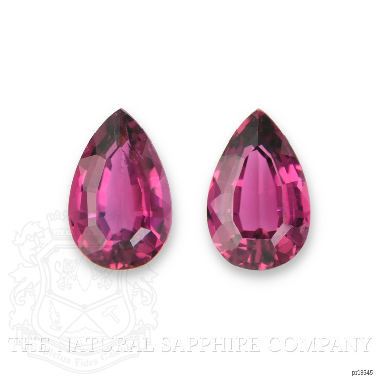 3.75 Ct.Tw. Rubellite Tourmaline Pair from Brazil