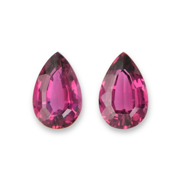 3.75 Ct.Tw. Rubellite Tourmaline Pair from Brazil
