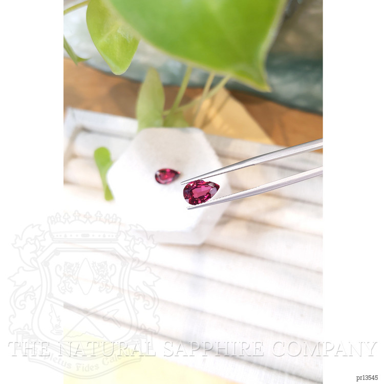 3.75 Ct.Tw. Rubellite Tourmaline Pair from Brazil