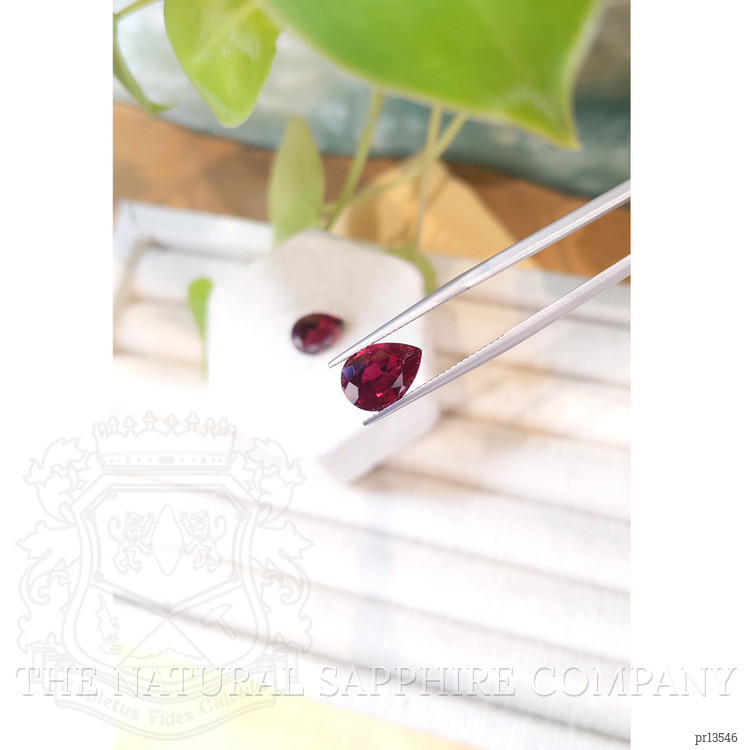 5.47 Ct.Tw. Rubellite Tourmaline Pair from Brazil