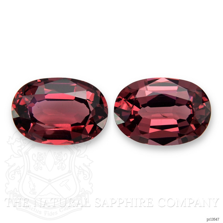 4.80 Ct.Tw. Rubellite Tourmaline Pair from Brazil