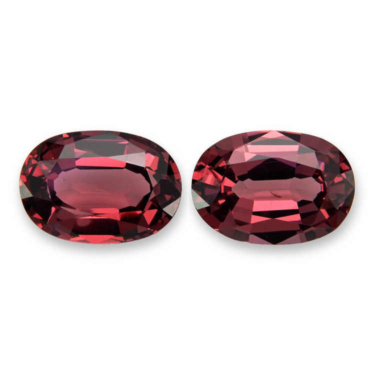 4.80 Ct.Tw. Rubellite Tourmaline Pair from Brazil