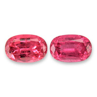 9.23&nbsp;Ct.Tw.Total Carat Weight Rubellite Tourmaline Pair from Brazil Video
