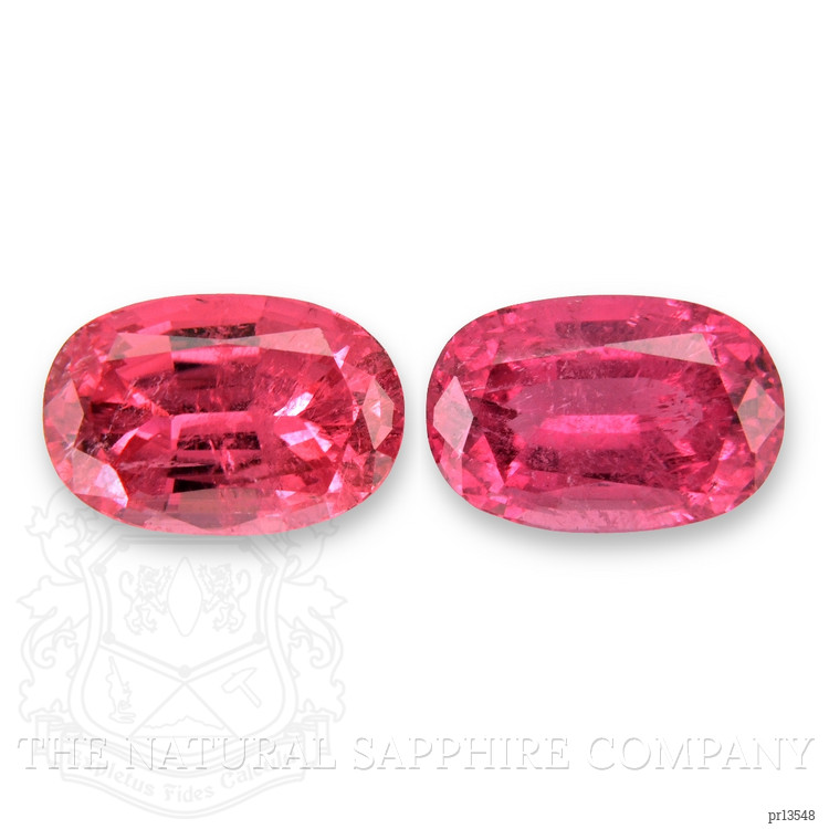 9.23 Ct.Tw. Rubellite Tourmaline Pair from Brazil