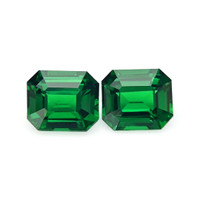 1.42&nbsp;Ct.Tw.Total Carat Weight Tsavorite Garnet Pair from Tanzania Video