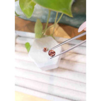 2.80&nbsp;Ct.Tw.Total Carat Weight Peach Sapphire Pair from Ceylon (Sri Lanka) Life Style