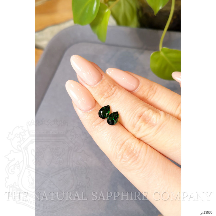 2.13 Ct.Tw. Tsavorite Garnet Pair from Madagascar