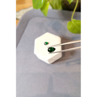 2.13 Ct.Tw.Total Carat Weight Tsavorite Garnet Pair from Madagascar Life Style