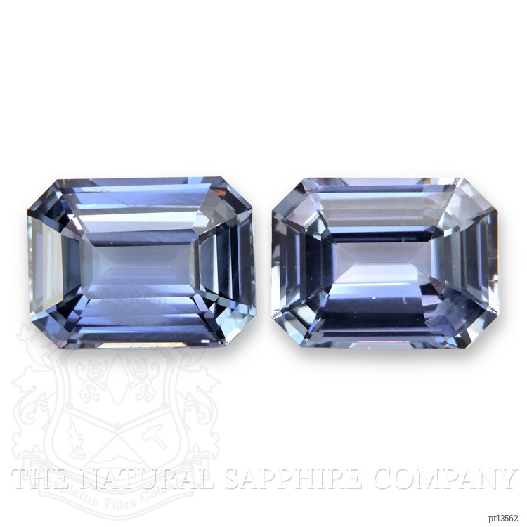 2.08 Ct.Tw. Blue Sapphire Pair from Madagascar