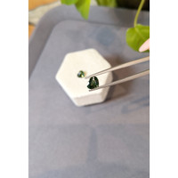2.06&nbsp;Ct.Tw.Total Carat Weight Bluish Green Sapphire Pair from Madagascar Life Style
