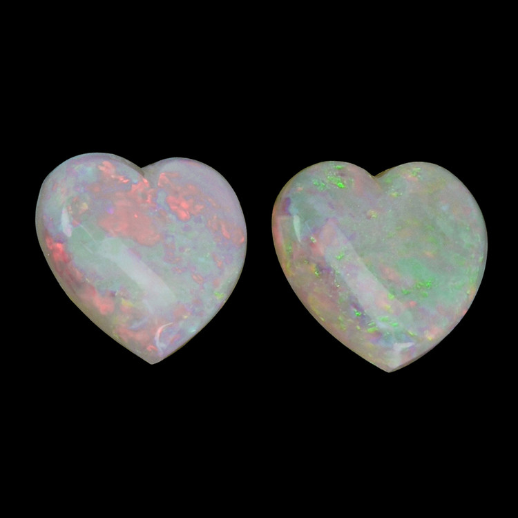 0.97 Ct.Tw. Cabochon Opal Pair from Australia