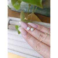 0.97&nbsp;Ct.Tw.Total Carat Weight Cabochon Opal Pair from Australia Life Style