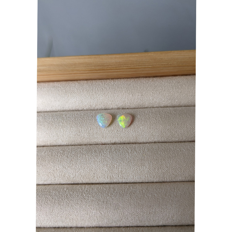 1.09 Ct.Tw. Cabochon Opal Pair from Australia