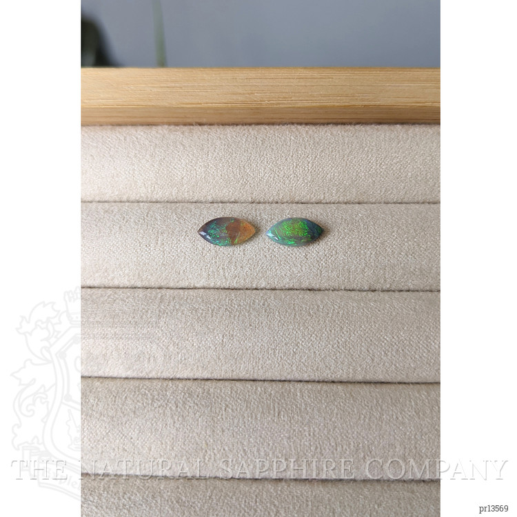 1.21 Ct.Tw. Cabochon Opal Pair from Australia