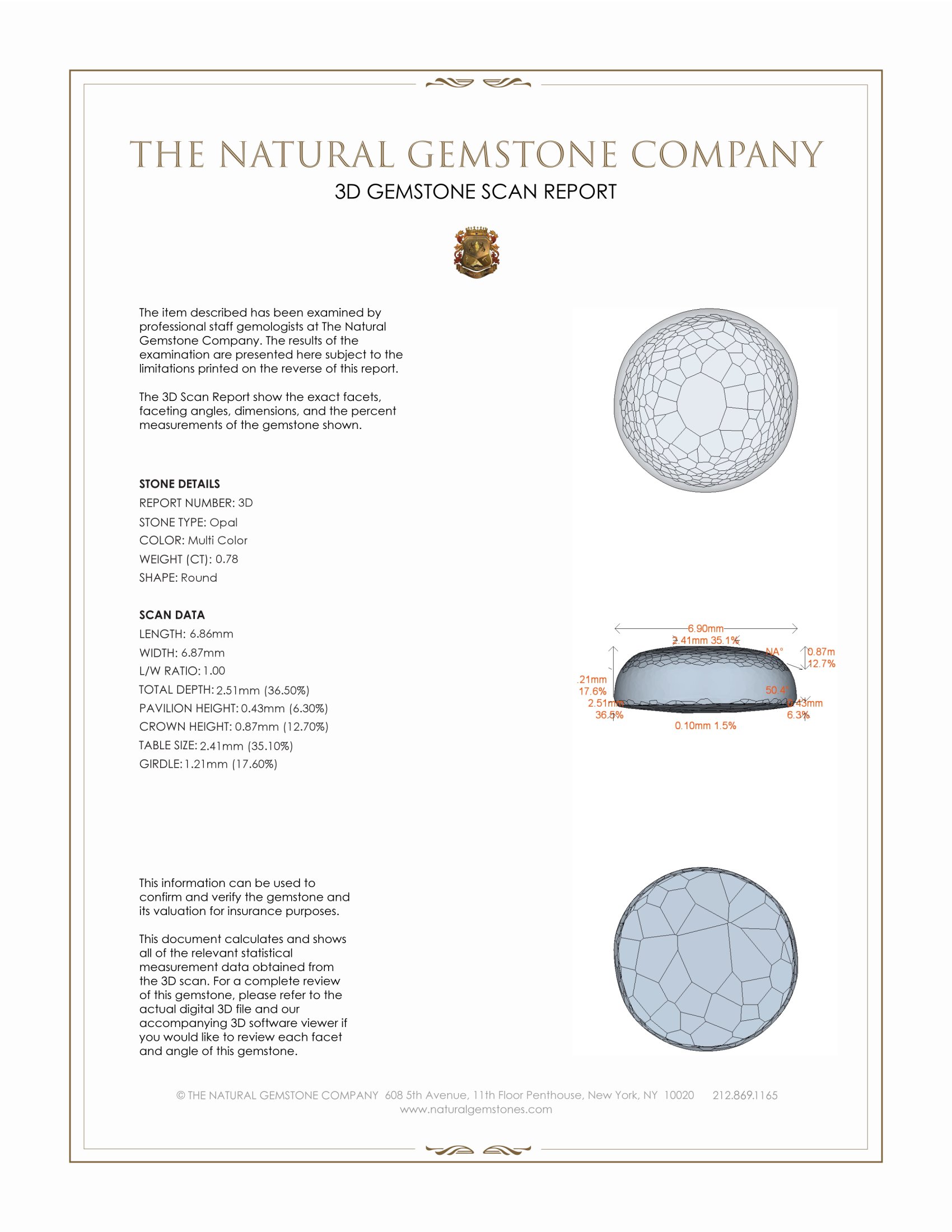 1.54 Ct.Tw. Cabochon Opal Pair from Australia