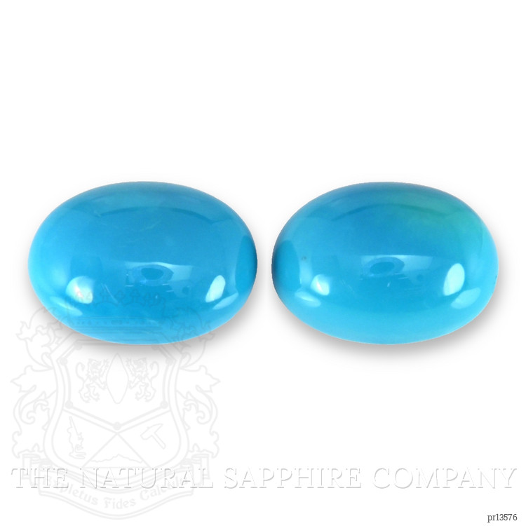13.15 Ct.Tw. Cabochon Turquoise Pair from USA
