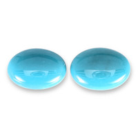 11.00 Ct.Tw.Total Carat Weight Cabochon Turquoise Pair from USA Video
