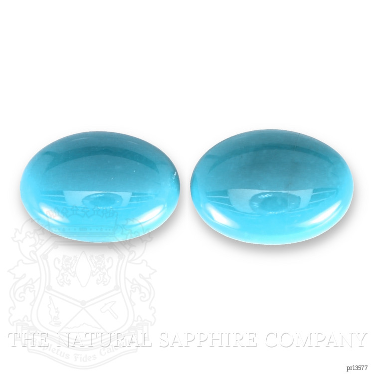 11.00 Ct.Tw. Cabochon Turquoise Pair from USA