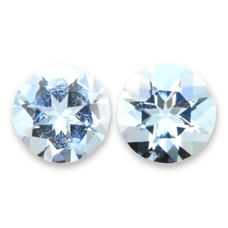 0.75 Ct.Tw. Aquamarine Pair from Brazil