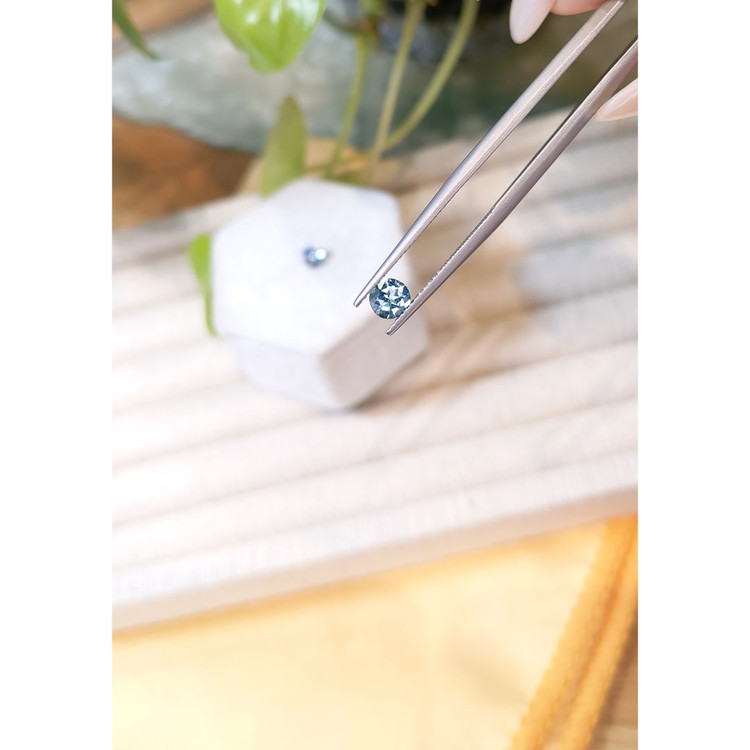 0.75 Ct.Tw. Blue Aquamarine Pair from Brazil