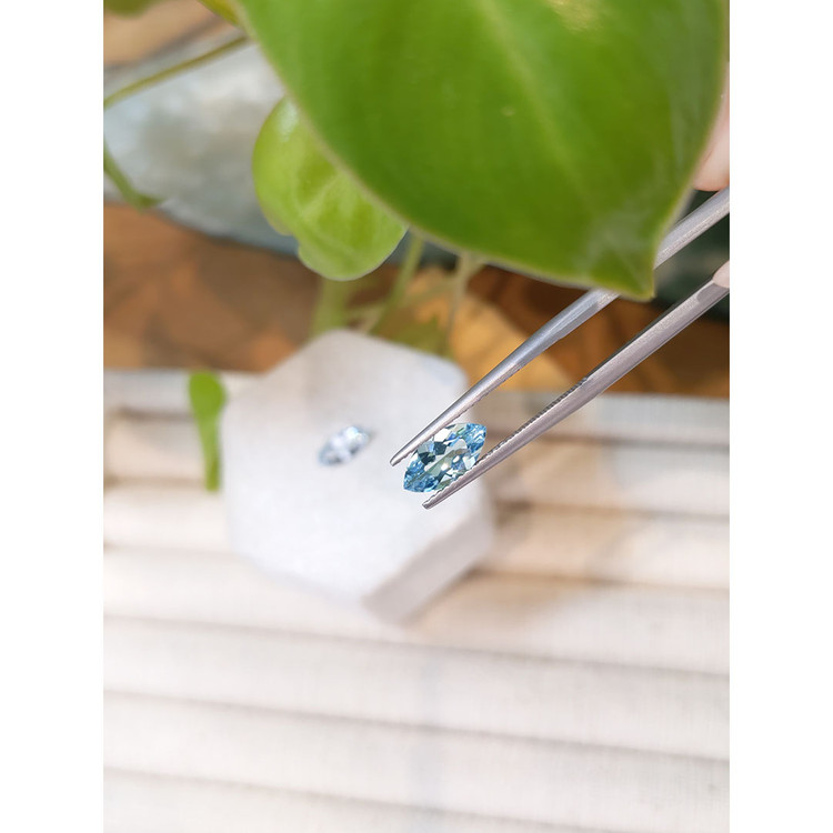 1.71 Ct.Tw. Aquamarine Pair from Brazil