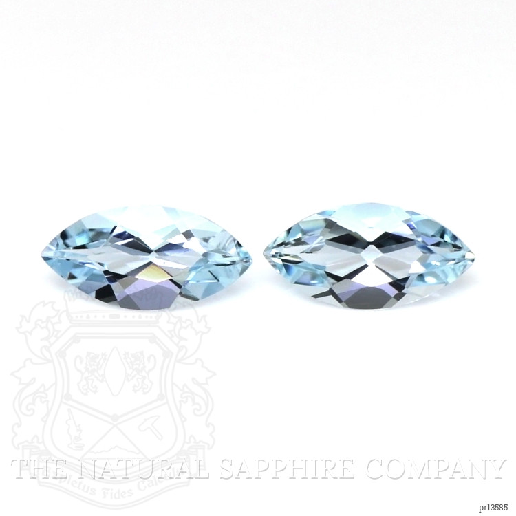 0.88 Ct.Tw. Aquamarine Pair from Brazil