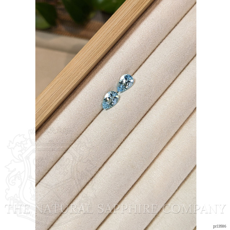 2.26 Ct.Tw. Aquamarine Pair from Brazil