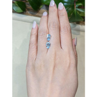 2.26&nbsp;Ct.Tw.Total Carat Weight Aquamarine Pair from Brazil Life Style