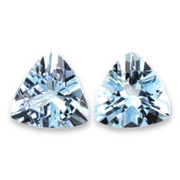 1.96&nbsp;Ct.Tw.Total Carat Weight Aquamarine Pair from Brazil Video