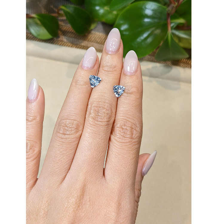 1.96 Ct.Tw. Aquamarine Pair from Brazil