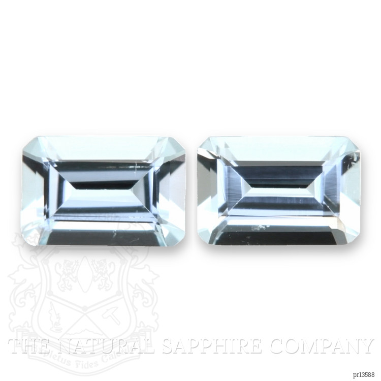 0.96 Ct.Tw. Aquamarine Pair from Brazil