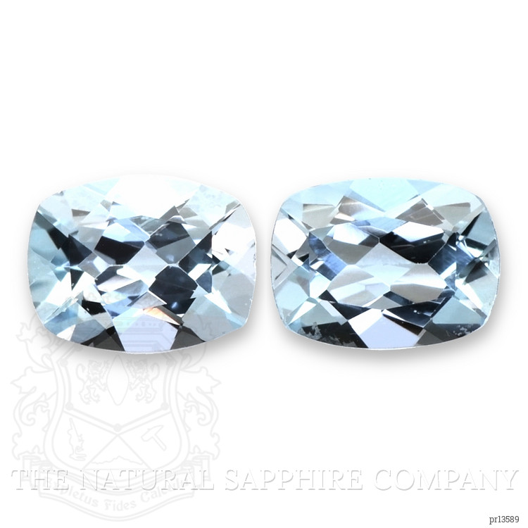 2.12 Ct.Tw. Aquamarine Pair from Brazil