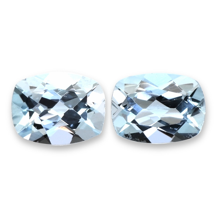 2.12 Ct.Tw. Aquamarine Pair from Brazil
