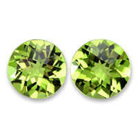 1.82&nbsp;Ct.Tw.Total Carat Weight Yellowish Green Peridot Pair from Burma (Myanmar) Video