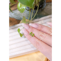 1.68&nbsp;Ct.Tw.Total Carat Weight Yellowish Green Peridot Pair from Burma (Myanmar) Life Style