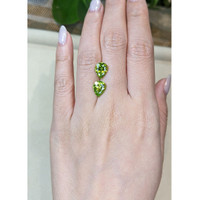 4.69&nbsp;Ct.Tw.Total Carat Weight Peridot Pair from Burma (Myanmar) Life Style