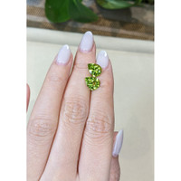 4.69&nbsp;Ct.Tw.Total Carat Weight Peridot Pair from Burma (Myanmar) Life Style