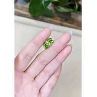 4.69&nbsp;Ct.Tw.Total Carat Weight Peridot Pair from Burma (Myanmar) Life Style