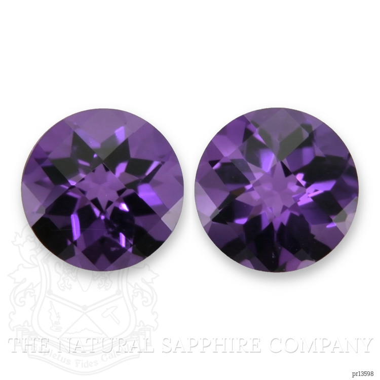 1.46 Ct.Tw. Purple Amethyst Pair from Brazil